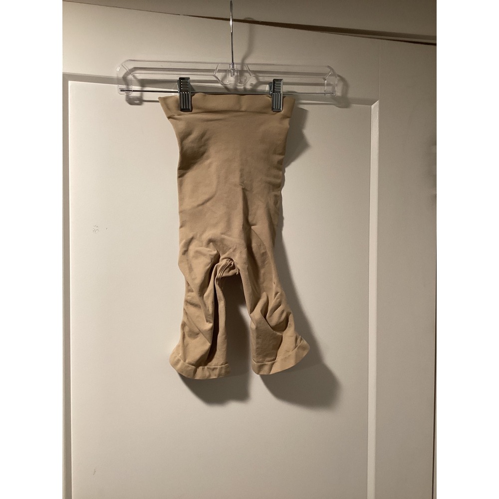 Skims Sculpting Short‎ Mid Thigh Sand Beige High Waisted Shapewear Small S
